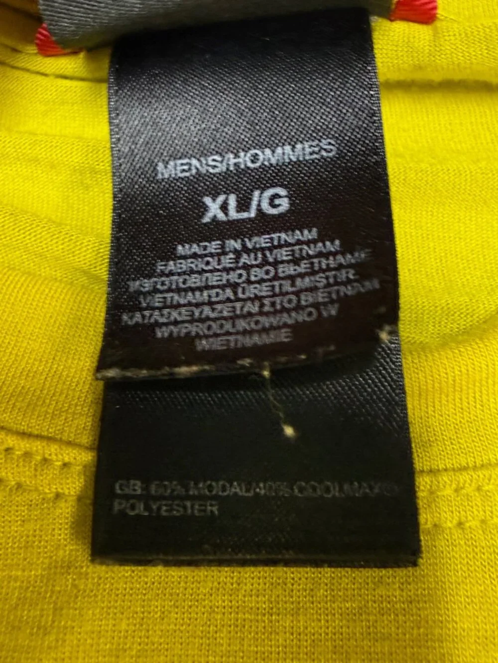 The North Face‎ Men’s Coolmax Tee XL Yellow Green Short Sleeve EUC